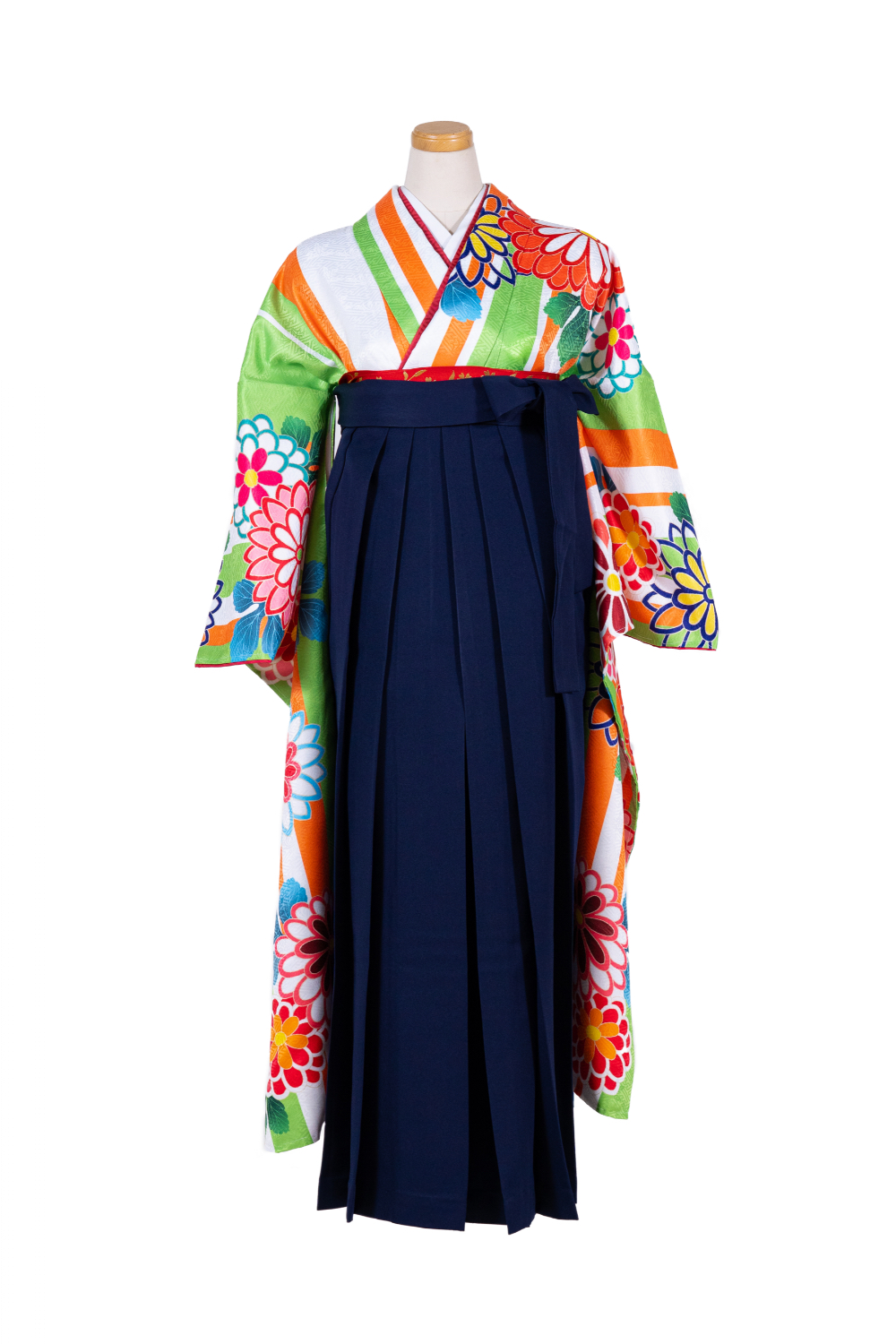 ヒワ色　古典_紺